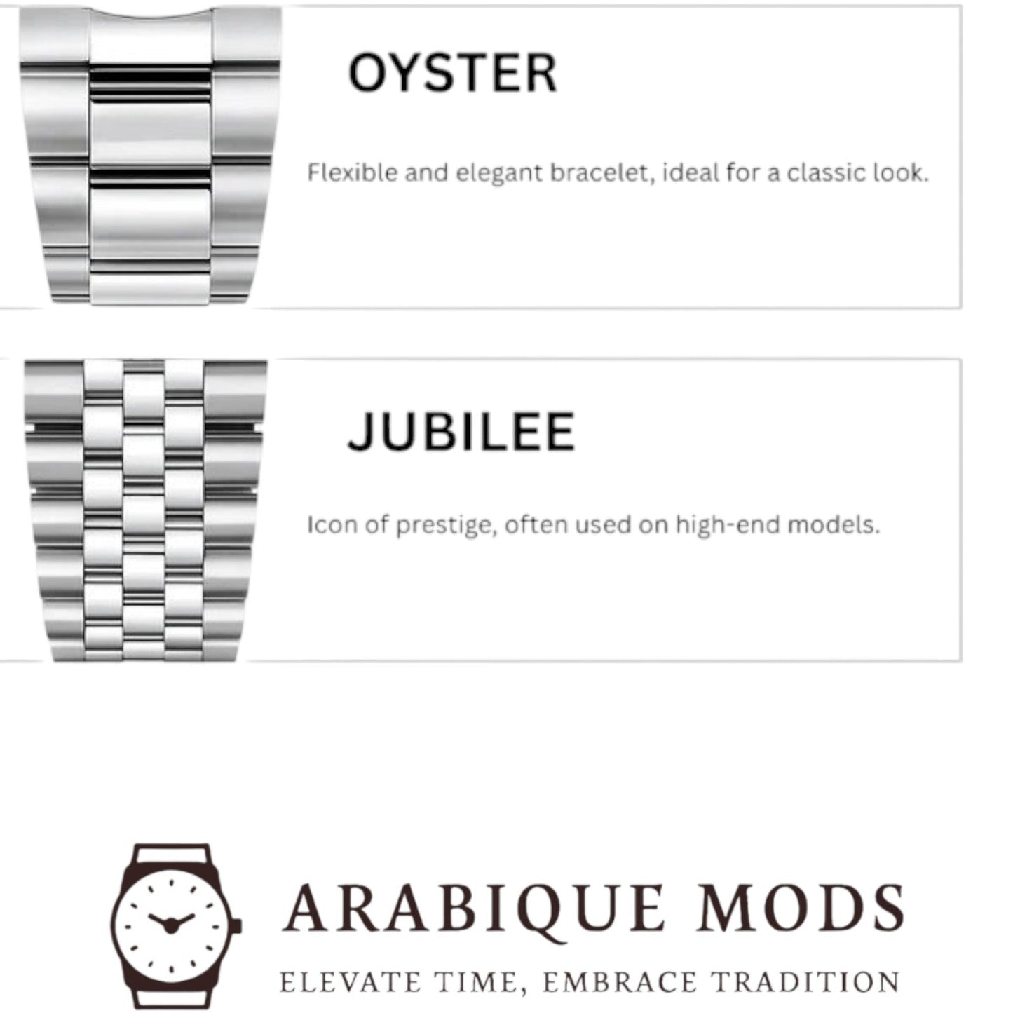 SeikoJust - Metallic Black Arabic