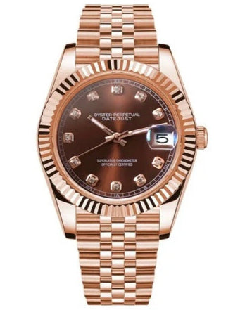 SeikoJust RoseGold - Chocolate Pearl