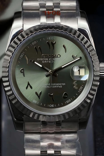 SeikoJust - Olive Green Arabic