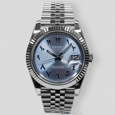 SeikoJust - Ice Blue Arabic