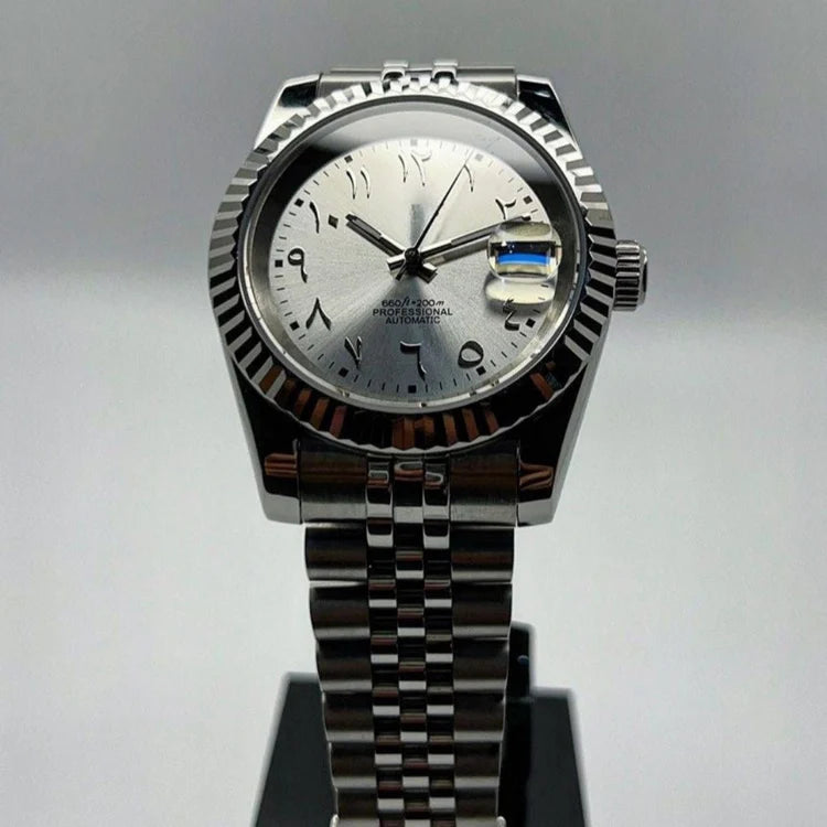 SeikoJust - Silver Arabic